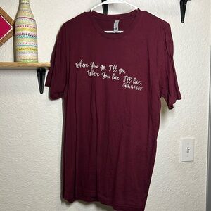 BRAND NEW NEVER WORN Bible verse tee shirt size Large